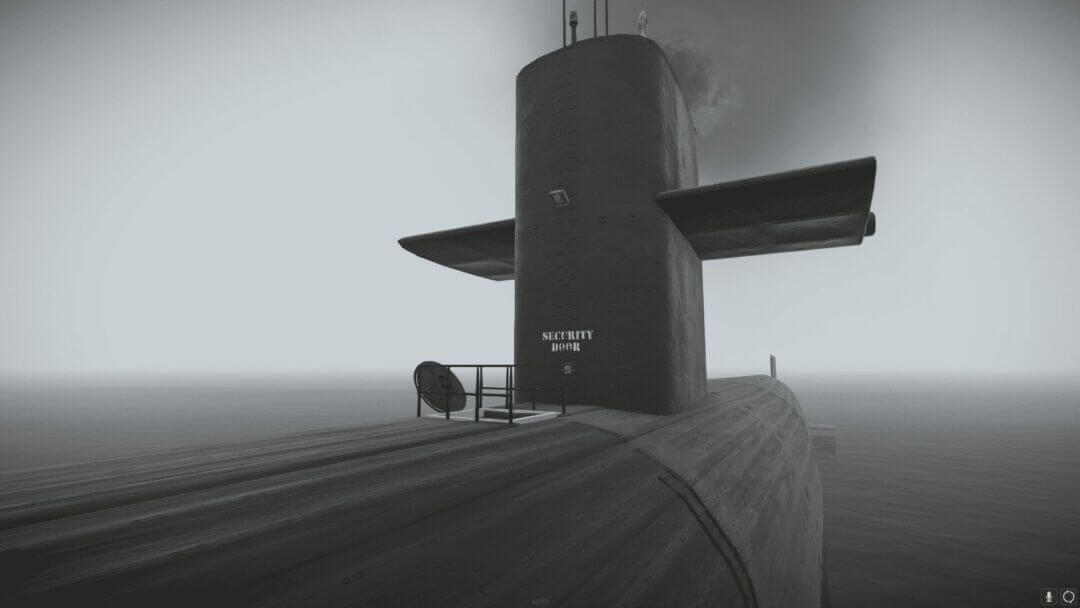 Submarine Rust Custom Monument - Lone Design