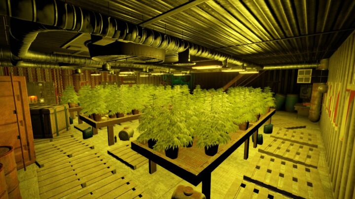 Rust Underground cannabis plantations Prefabs