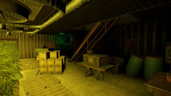 Rust Underground cannabis plantations Prefabs