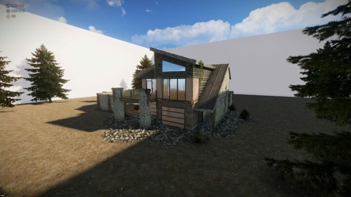 Rust Suburban House (Modern) Prefabs