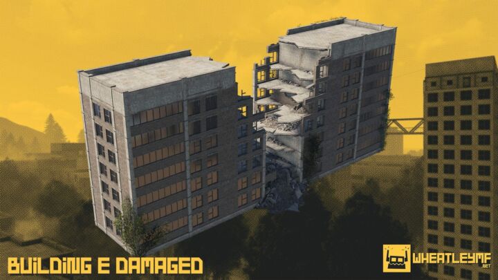 Rust USSR Buildings Pack 2 Prefabs