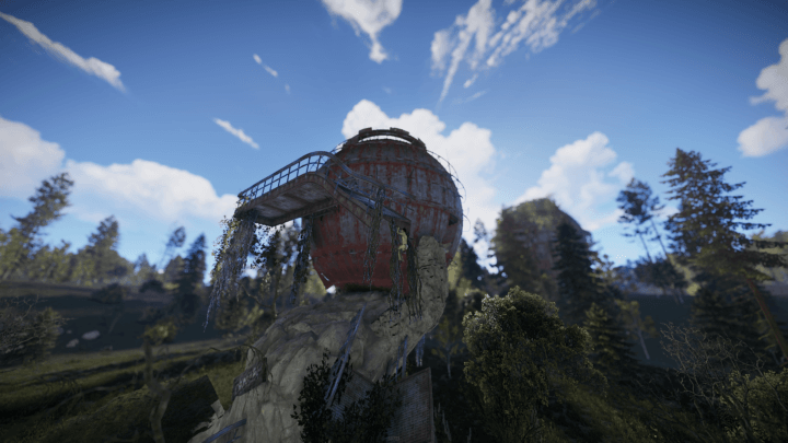 Sphere in hand 2 Rust Sphere in hand Prefabs