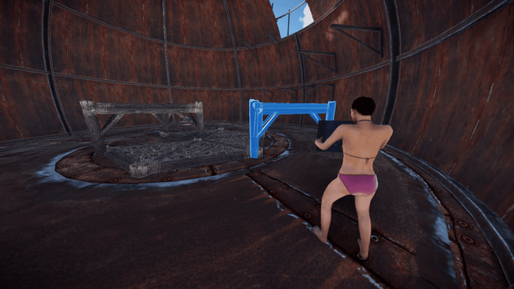 Sphere in hand 4 Rust Sphere in hand Prefabs