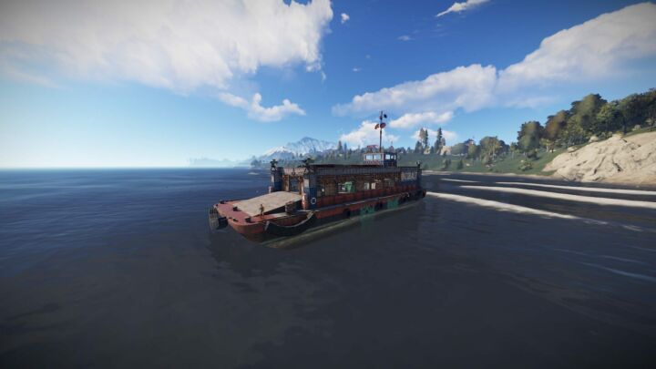 Rust Passenger barge All Products