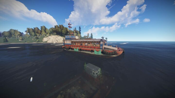 Rust Passenger barge All Products