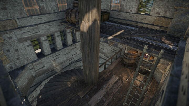 Rust Stone Tower Prefabs