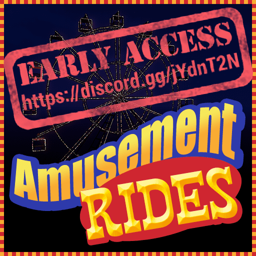 amusement rides logo square