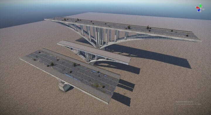Rust BXR's Arch Bridges Prefabs