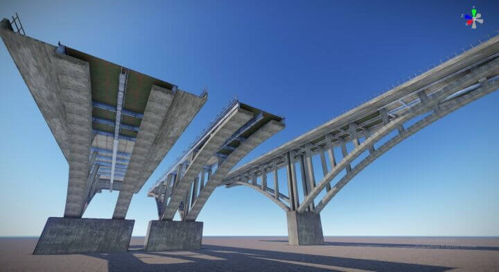 Rust BXR's Arch Bridges Prefabs