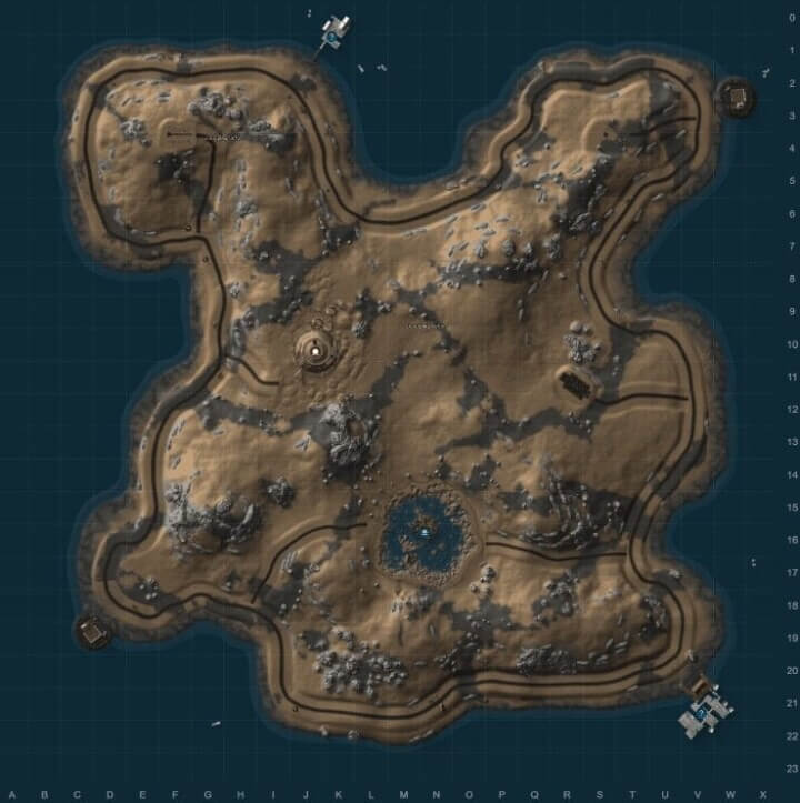 Rust Necromancer's Island (MiniMap) All Products