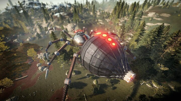 Rust Mecatrodectus Prefabs