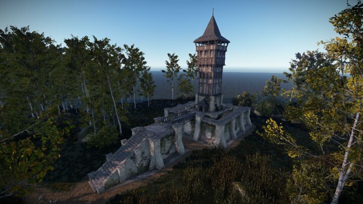 Rust Tower Monuments Pack Prefabs