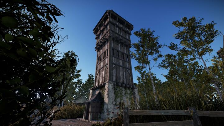 Rust Tower Monuments Pack Prefabs