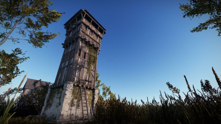 Rust Tower Monuments Pack Prefabs