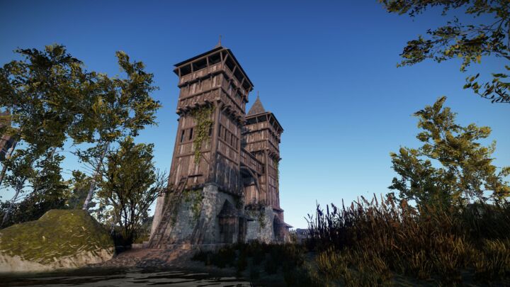 Rust Tower Monuments Pack Prefabs