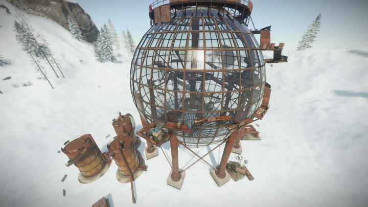 Rust Glass sphere tank All Products