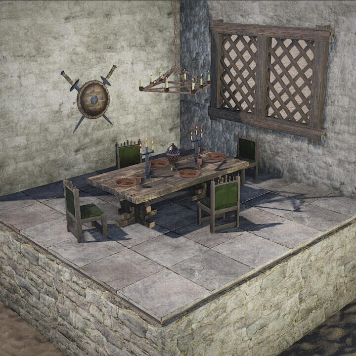 Rust Medieval interior set Prefabs