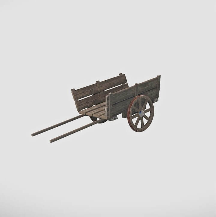 Rust Medieval set - garden Prefabs