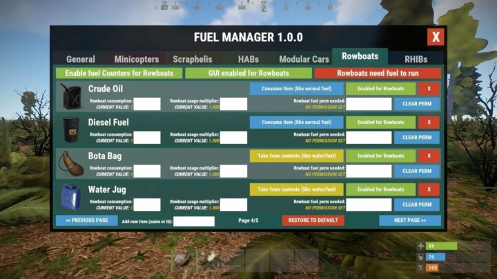 Fuel Manager 6 Rust Fuel Manager All Products