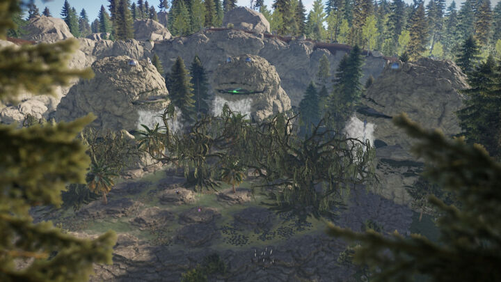 Rust Frog Fantasy Forest Prefabs