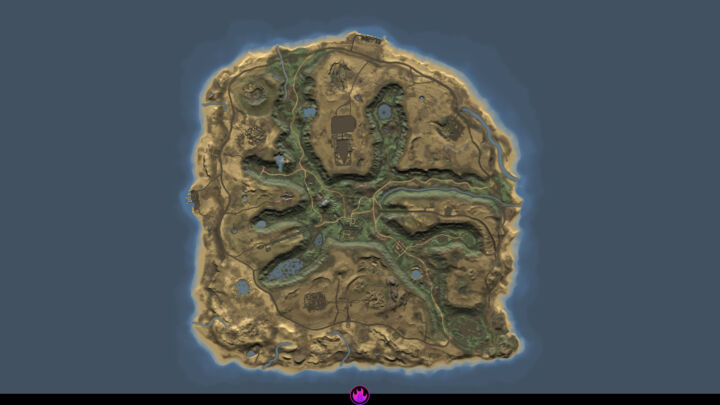 OASIS MAP 1 Rust OASIS MAP All Products