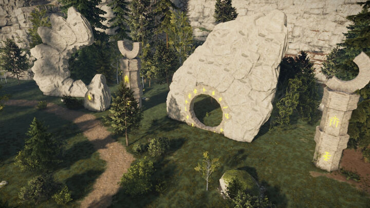 Rust Frog Fantasy Forest Prefabs