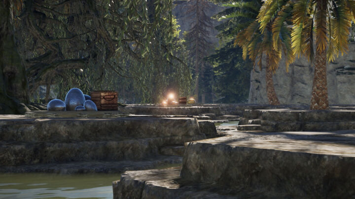 Rust Frog Fantasy Forest Prefabs