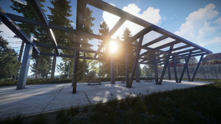 Rust Modern Facilities Bundle Prefabs