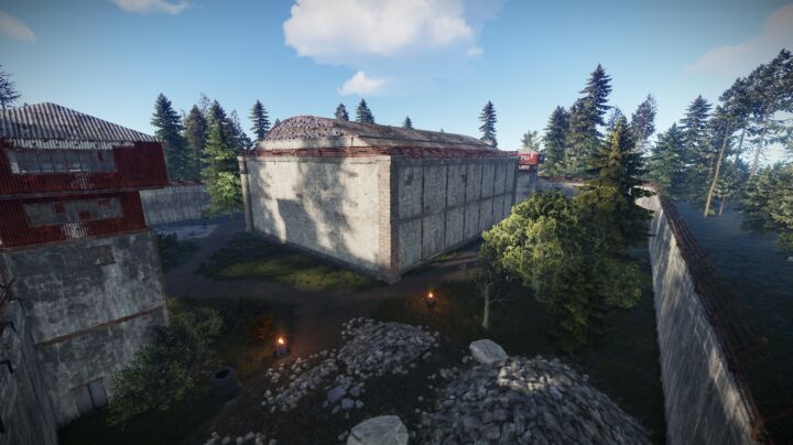Rust Modern Facilities Bundle Prefabs