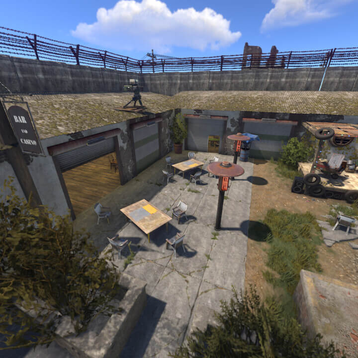Rust Merged Outpost/ Bandit camp Prefabs