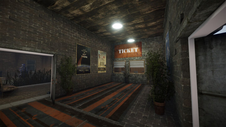 Rust Large Train Station Prefabs