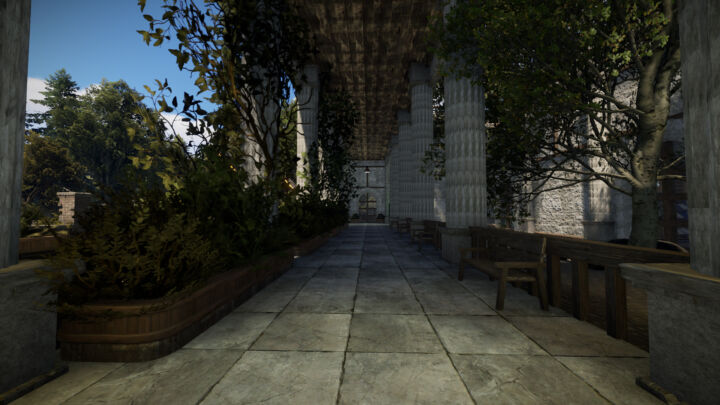 Rust Large Train Station Prefabs