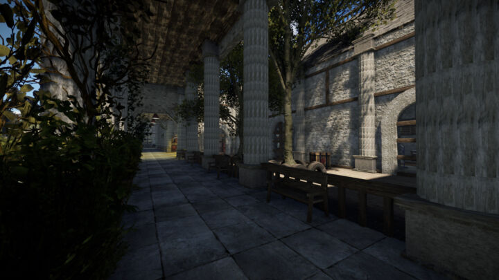 Rust Large Train Station Prefabs