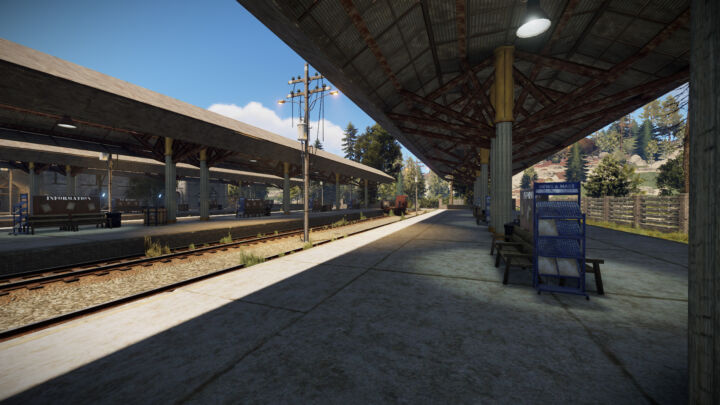 Rust Large Train Station Prefabs