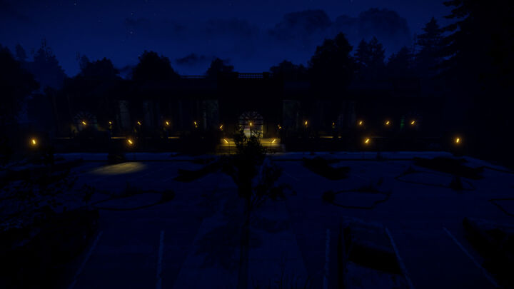 Rust Large Train Station Prefabs