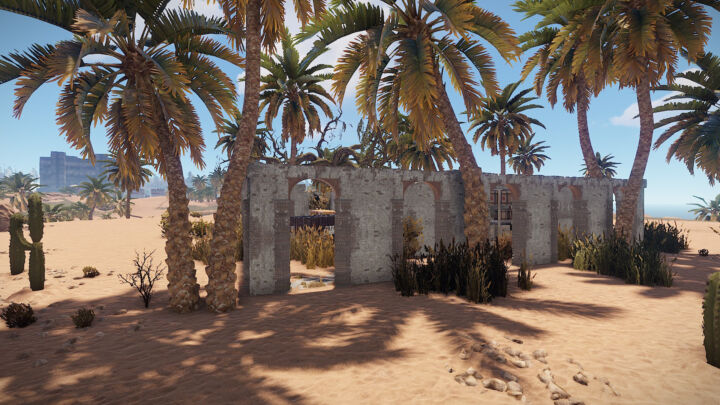 Rust Creep Ruins Prefabs