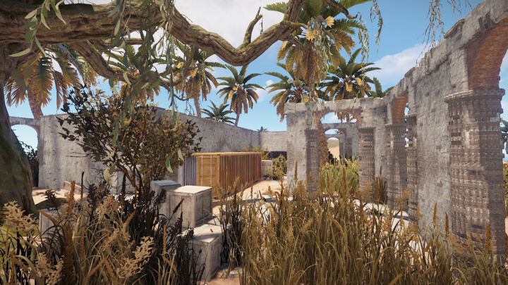 Rust Creep Ruins Prefabs