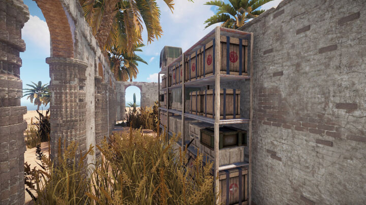 Rust Creep Ruins Prefabs