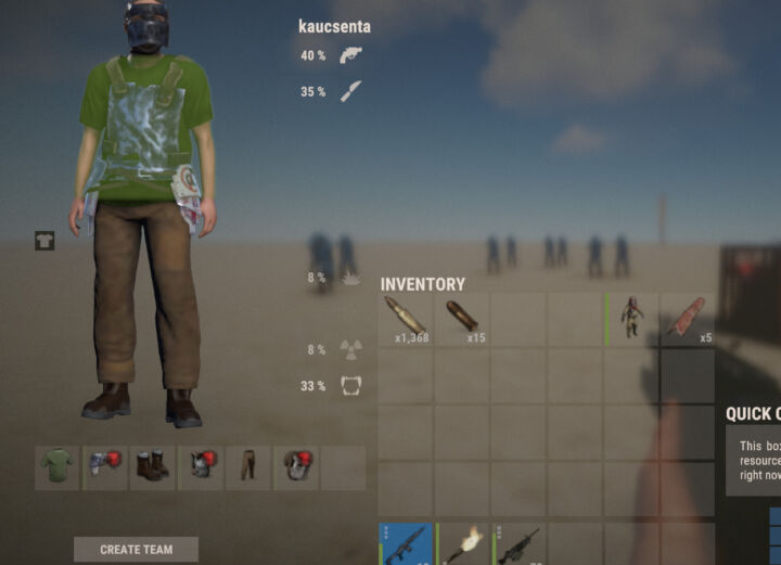 Rust Items Lost Durability on NPC Hit All Products