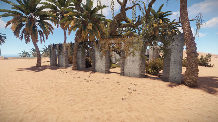 Rust Creep Ruins Prefabs