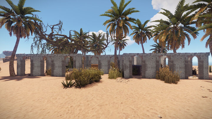 Rust Creep Ruins Prefabs
