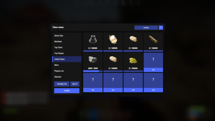 Clans 8 Rust Clans All Products