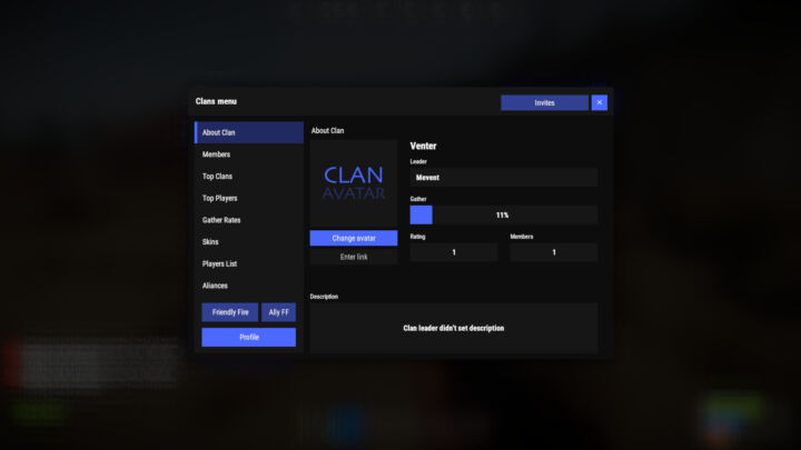 Clans 1 Rust Clans All Products