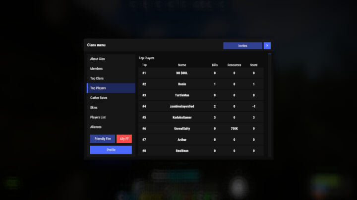Clans 6 Rust Clans All Products