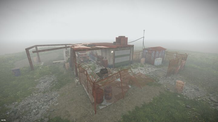 Rust Repair Hut v4 + Variant (small monument) All Products