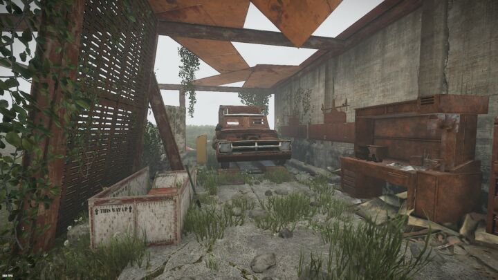 Rust Repair Hut v4 + Variant (small monument) All Products