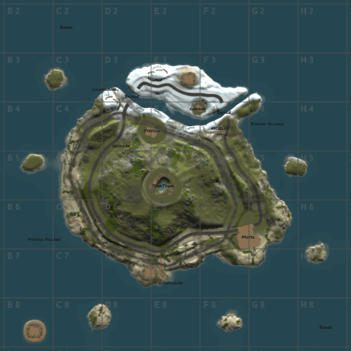 Rust Small Island (Mini-Map) All Products