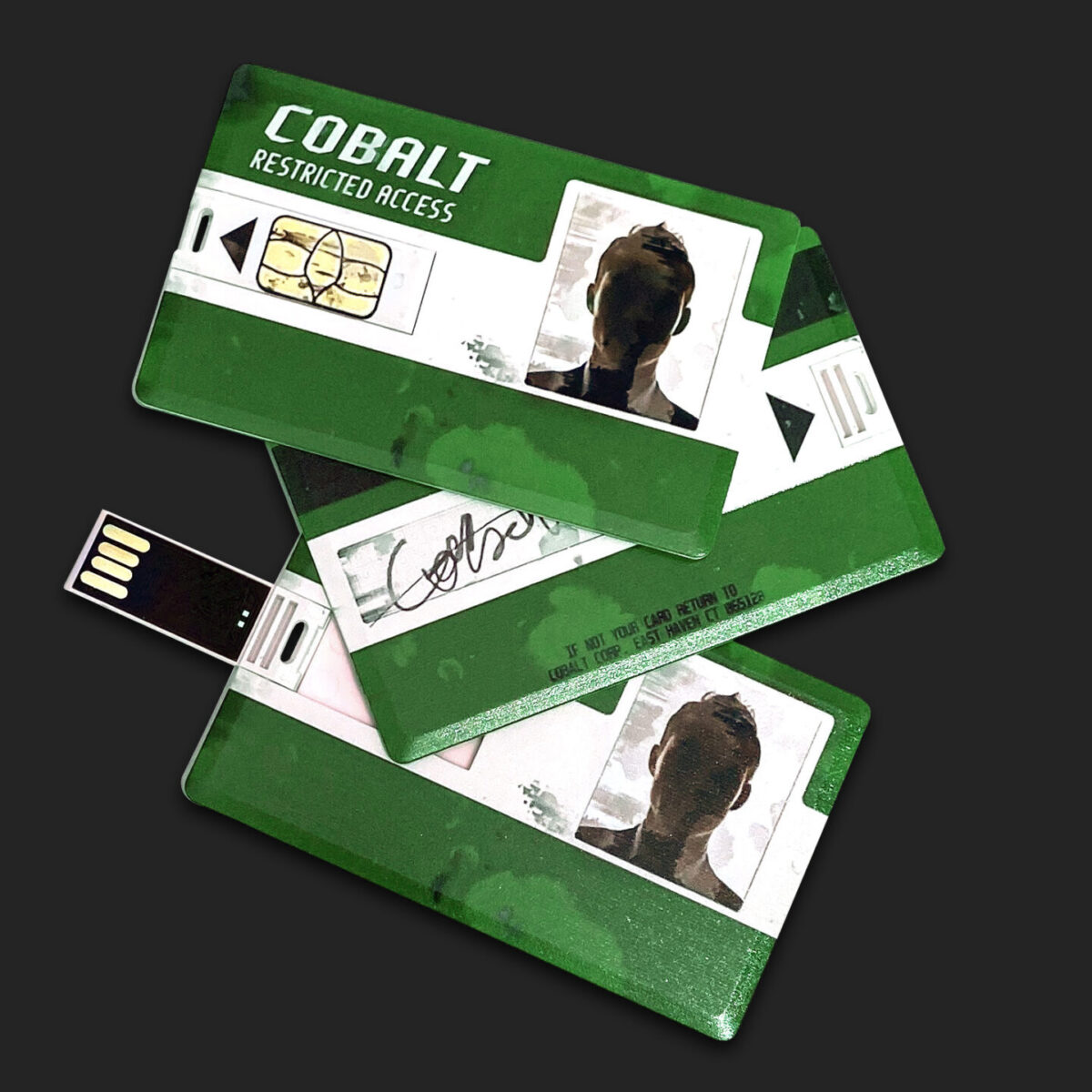 rust green keycard