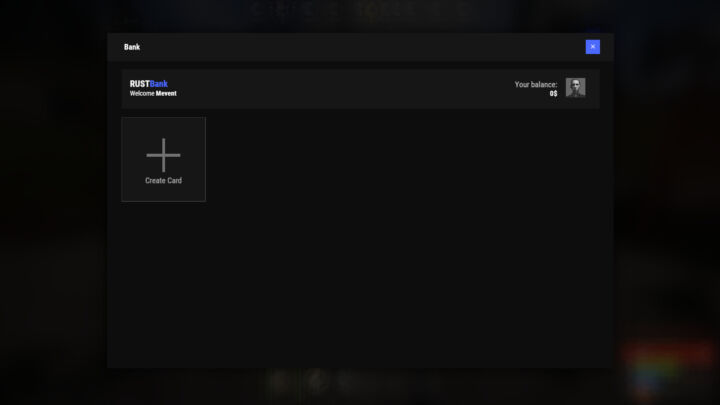 Rust Bank System All Products