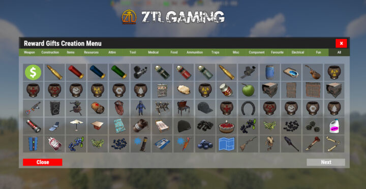 Rust Reward Gifts All Products